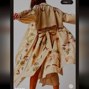 SOLD BALI x Free People Forget Me Not Trench Coat